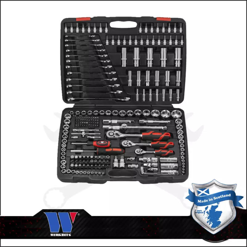Dugókulcs készlet 1/4" - 3/8" - 1/2" - 216r. Welzh -