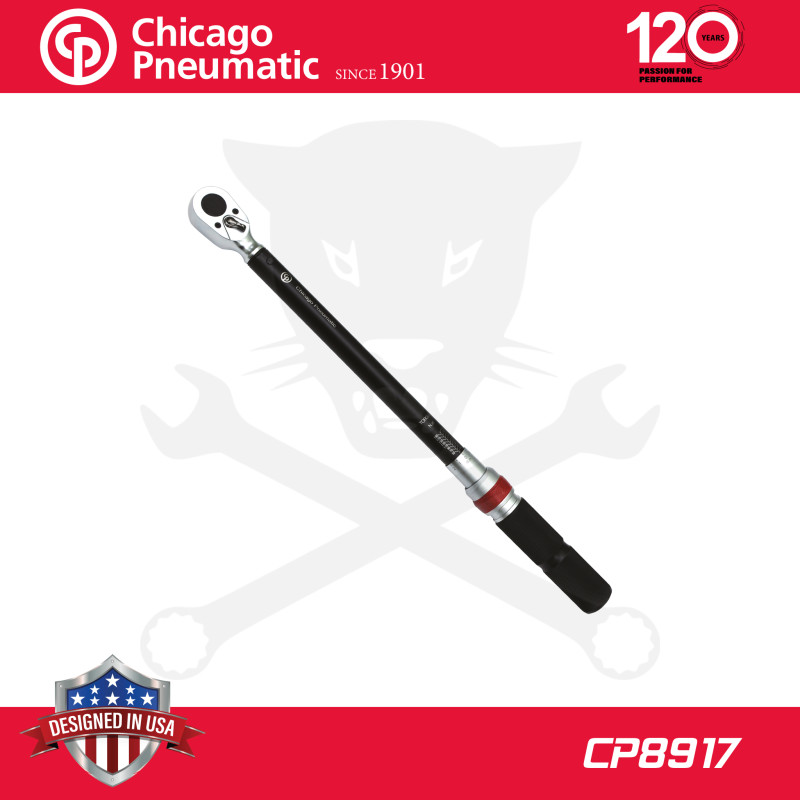 Nyomatékkulcs 050-300 Nm 1/2" - kalibrálva - Chicago (CP8917)