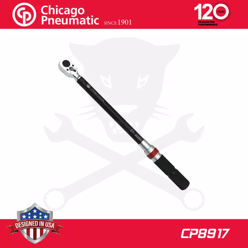 Nyomatékkulcs 050-300 Nm 1/2" - kalibrálva - Chicago (CP8917)