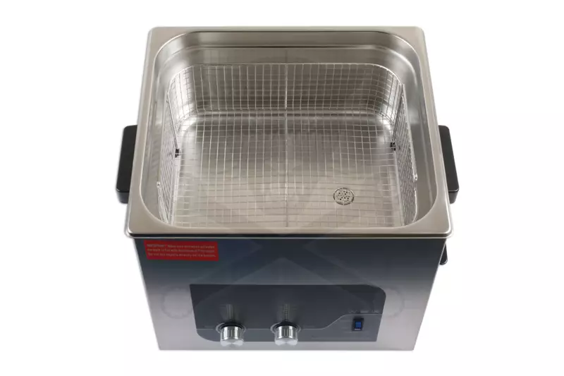 Ultrahangos tisztító berendezés 13 liter 300W + fűtés 400W - Laser