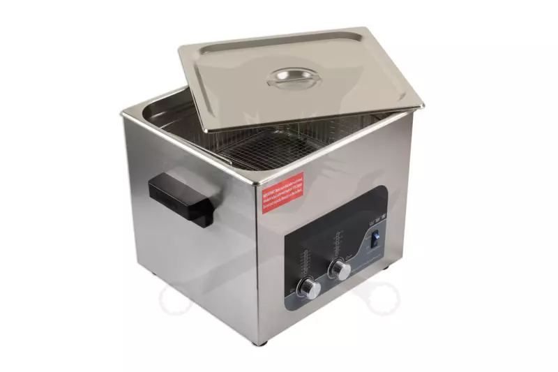 Ultrahangos tisztító berendezés 13 liter 300W + fűtés 400W - Laser