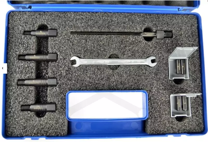Kompressziómérő diesel Full-Univerzális izzítógyertya-adapter készlet