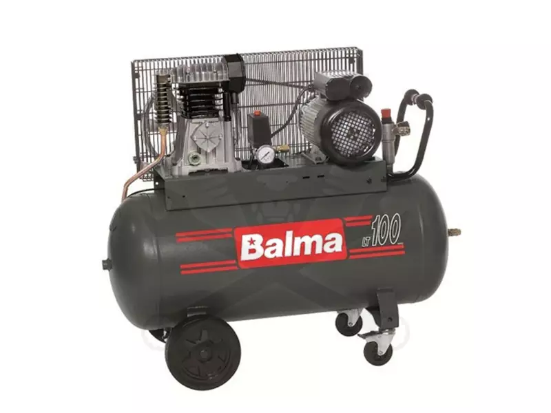 Kompresszor, dugattyús 100L 2,2 KW 10 bar 230V BALMA