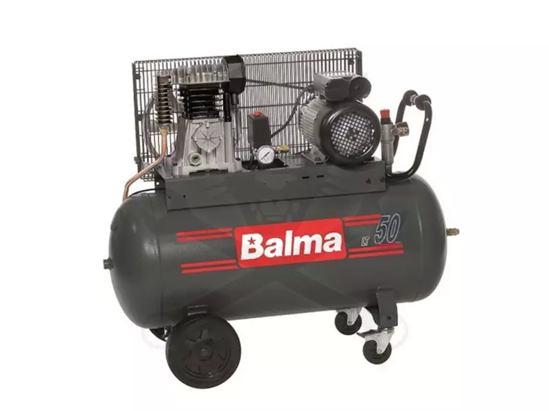 Kompresszor, dugattyús  50L 2,2 KW 10 bar 230V BALMA