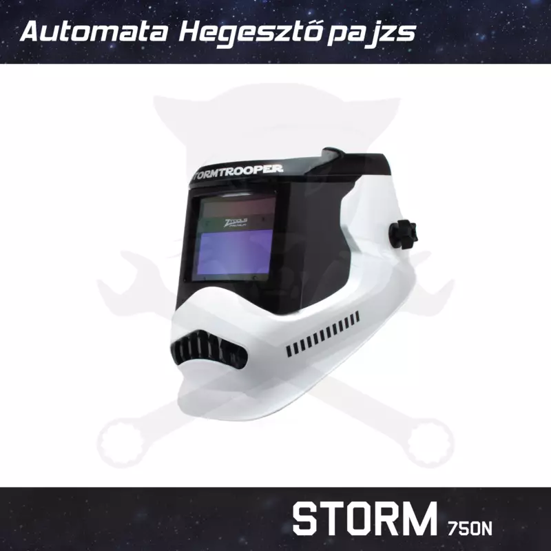 Hegesztőpajzs automata 43 x 98 mm 4 érzékelős oldalbetekintős