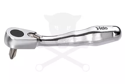 Racsnis hajtószár, mini - bit tartós 1/4" 60T - Felo