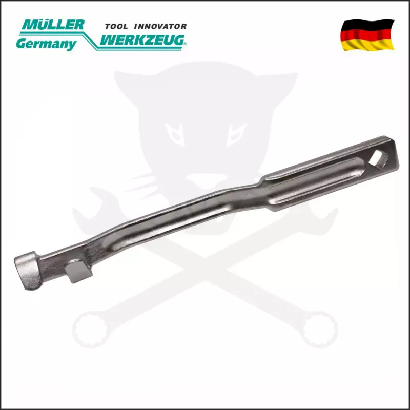 Csillag-villáskulcs HOSSZABBÍTÓ-SZÁR 1/2" - 340 mm - MÜLLER