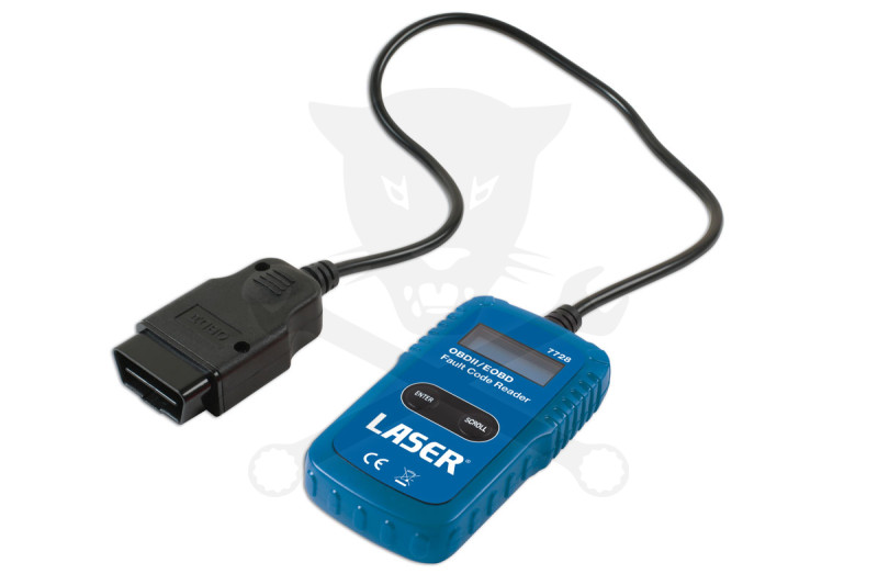 Diagnosztika hibakód olvasó műszer OBDII/EOBD - LASER