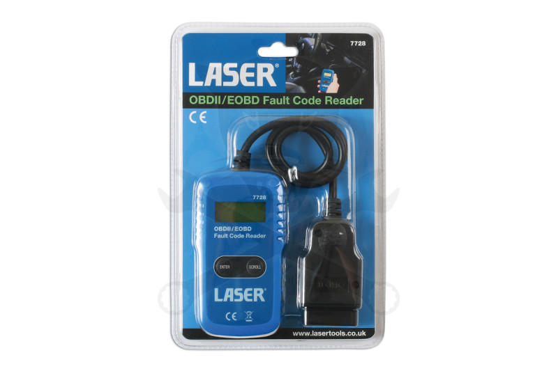 Diagnosztika hibakód olvasó műszer OBDII/EOBD - LASER