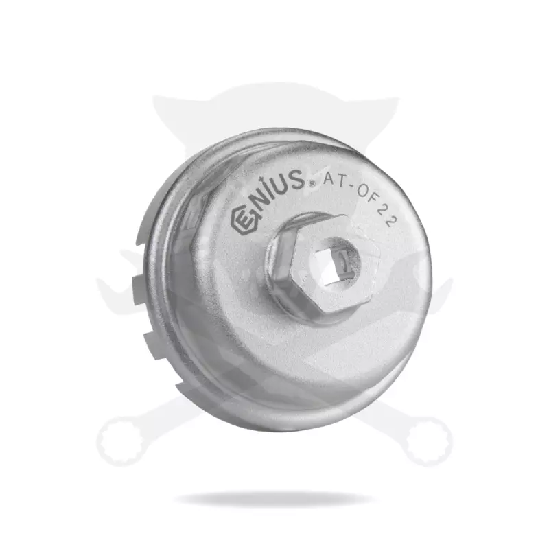 Olajszűrő leszedő dugókulcs 14 lapos, 6-8 henger 64,5 mm-es 3/8" Genius