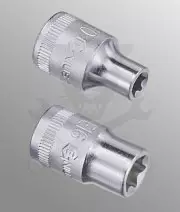 Dugókulcs - crowafej 1/2" belső torx E10 Genius