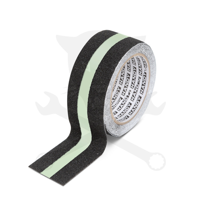 Csúszásgátló szalag foszforeszkáló 50 mm x 5 m öntapadós - Handy