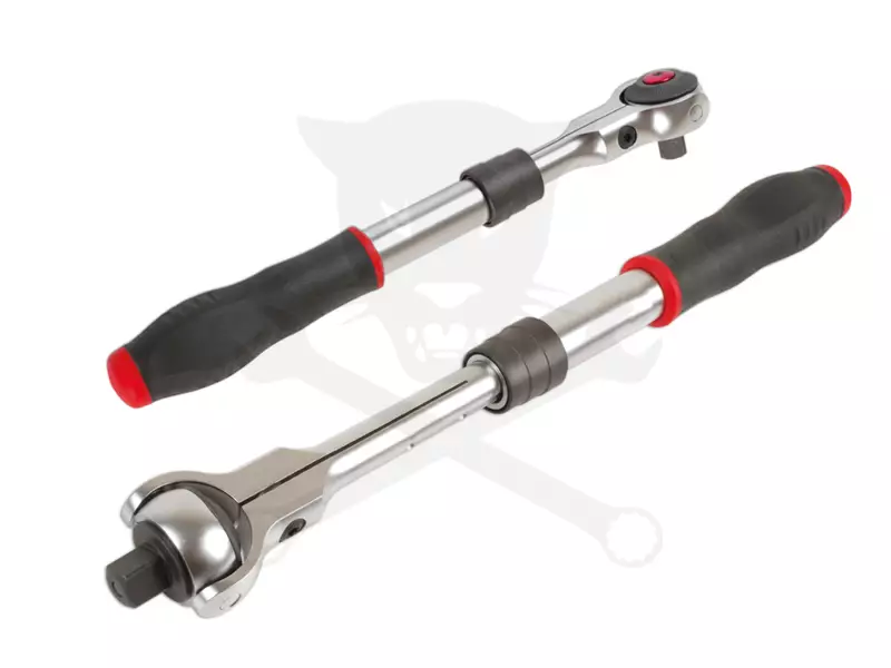 Crowa racsnis kulcs 3/8" 72 fog teleszkópos 220-320 mm 360°-ban forg.