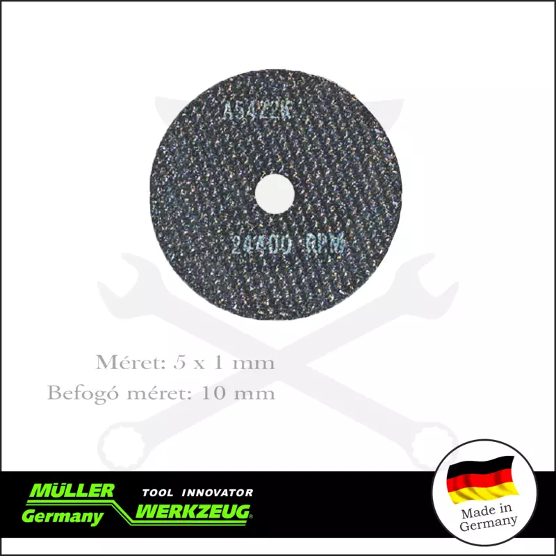 Vágókorong 50 x 1.0 mm fémre 1 db - MÜLLER