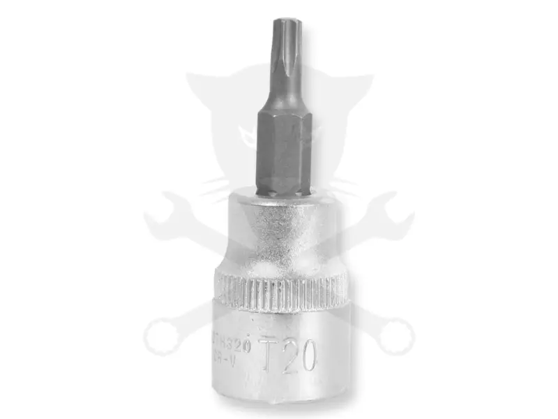 Rátűzőkulcs - crowa+bit 3/8" torx T20
