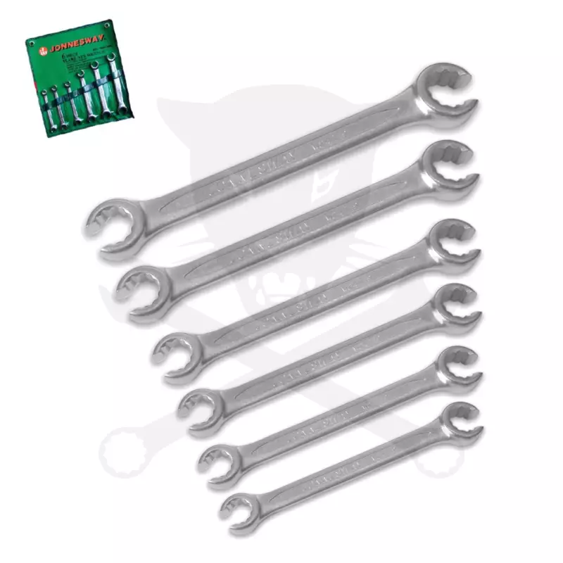 Fékcsőkulcs készlet 6 db-os 8-19 mm