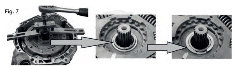 Kuplungszerelő DCT 250 váltó -dupla kuplunghoz- OEM 307-675 - FORD