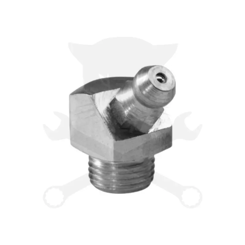 Zsírzógomb, 45° hengeres menet MK10x1.0 H2 - DIN71412