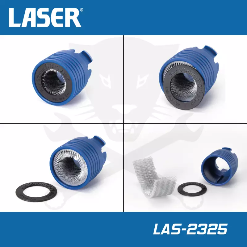 Kerékcsavar és tőcsavar menet-tisztító-hoz 5 db PÓT lamella klt: 22mm