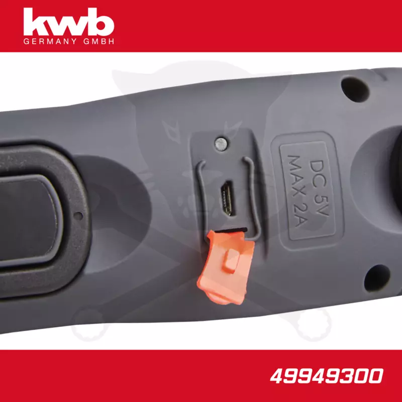 Szerelőlámpa LED 01 COB + 1 ledes dönthető akkus 422 lm - KWB