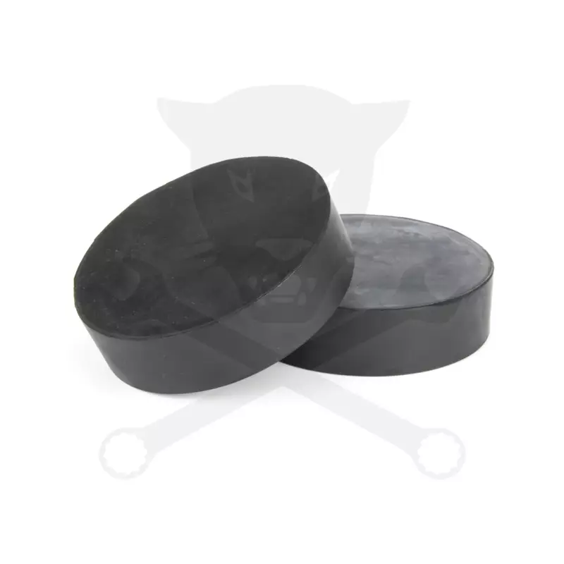 Gumipogácsa krokodil emelőhöz fekete 113 mm x 30 mm - Tömör