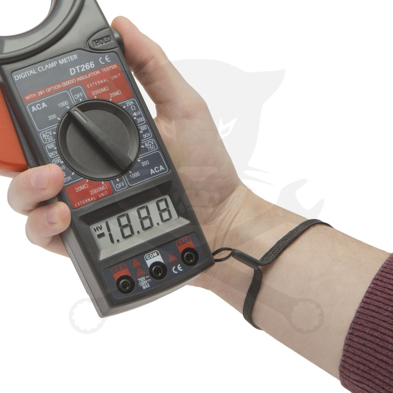 Multiméter, lakatfogós DC 1000 / AC 750V Maxwell