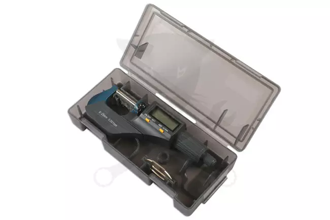 Mikrométer  0-25 mm DIGITÁLIS - 0.001 - Laser Tools