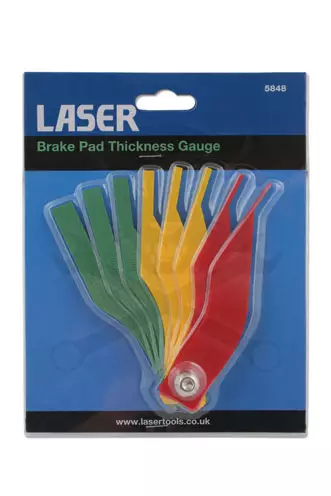 Fékbetét vastagságmérő szett - színjelőlt kivitel - Laser