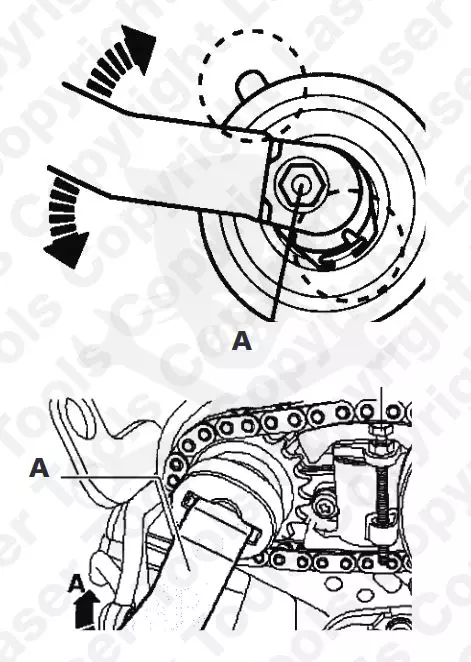 Vezérlésrőgzítő készlet VW, Audi, Seat, Skoda 2.0 liter FSI-TFSI-VRS-GTI