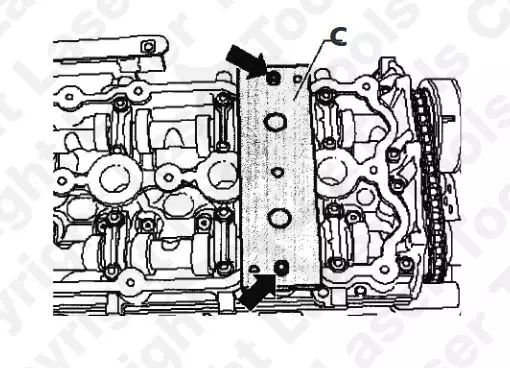 Vezérlésrőgzítő készlet VW, Audi, Seat, Skoda 2.0 liter FSI-TFSI-VRS-GTI