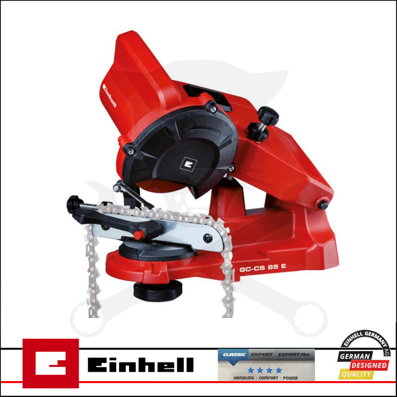Láncélező gép 85 W 5500/perc - döntött irányú - Einhell (GC-CS 85 E)