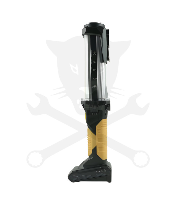 Szerelőlámpa LED COB + SMD mágneses, kampós, IP54, akkus, 1000 lumen
