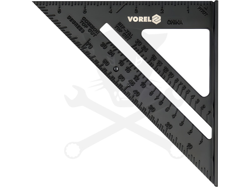 Derékszög talpas 250x180 mm Vorel