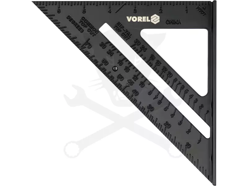Derékszög talpas  250x180 mm Vorel