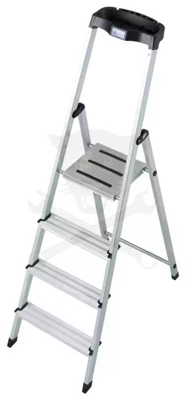 Létra ALU lépcsőfokos álló 1x 4 fokos - Krause Monto SAFETY