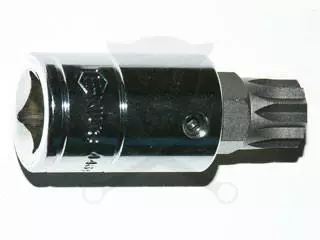 Rátűzőkulcs - crowa+bit 1/2" XZN - Spline M18