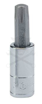 Rátűzőkulcs - crowa+bit 1/4" torx T40