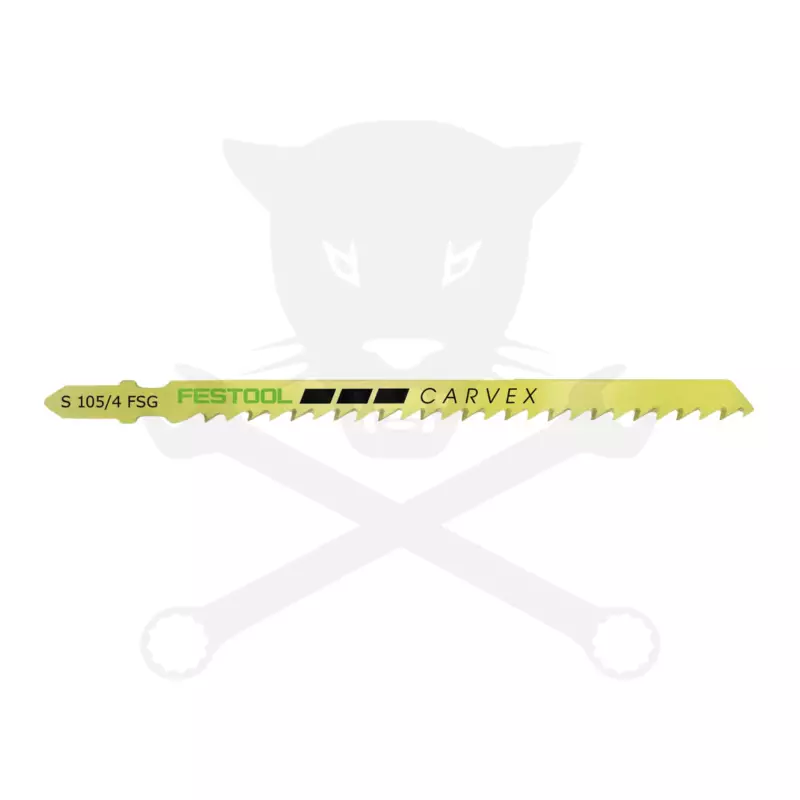 Fűrészlap dekopírfűrészhez, fára 105 mm S 105/4 FSG/5 - 5db - Festool