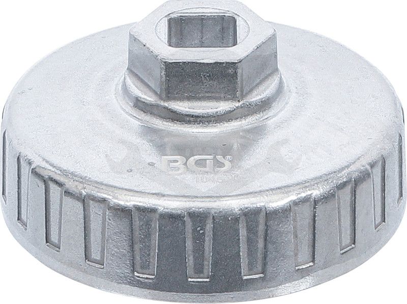 Olajszűrő leszedő kupak  75 mm x 15 lap Alu
