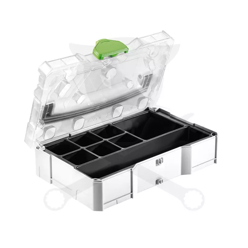 Systainer - Szerszámtartó üres koffer átlát. T-LOC SYS-MINI 1 TL TRA UNI