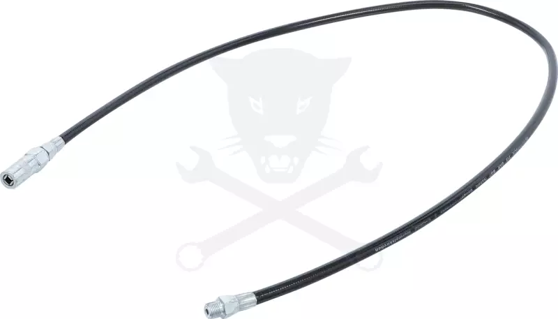Zsírzócső 30 cm-es M10x1.0-es külső menettel + zsírzófej 1000 mm- BGS