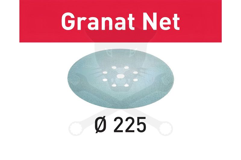 Csiszolólap, hálós 225 mm STF D225 P100 GR NET/25 - 25 db - Festool