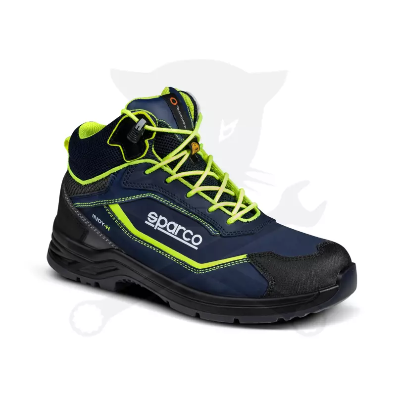 Munkavédelmi bakancs SPARCO - Indy-H Richmond S3S ESD kék-fluo 40-es