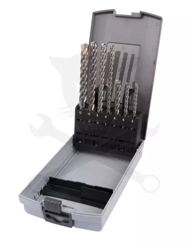 Kőzetfúró készlet 7 db-os 5.0 - 12.0 mm SDS - Makita