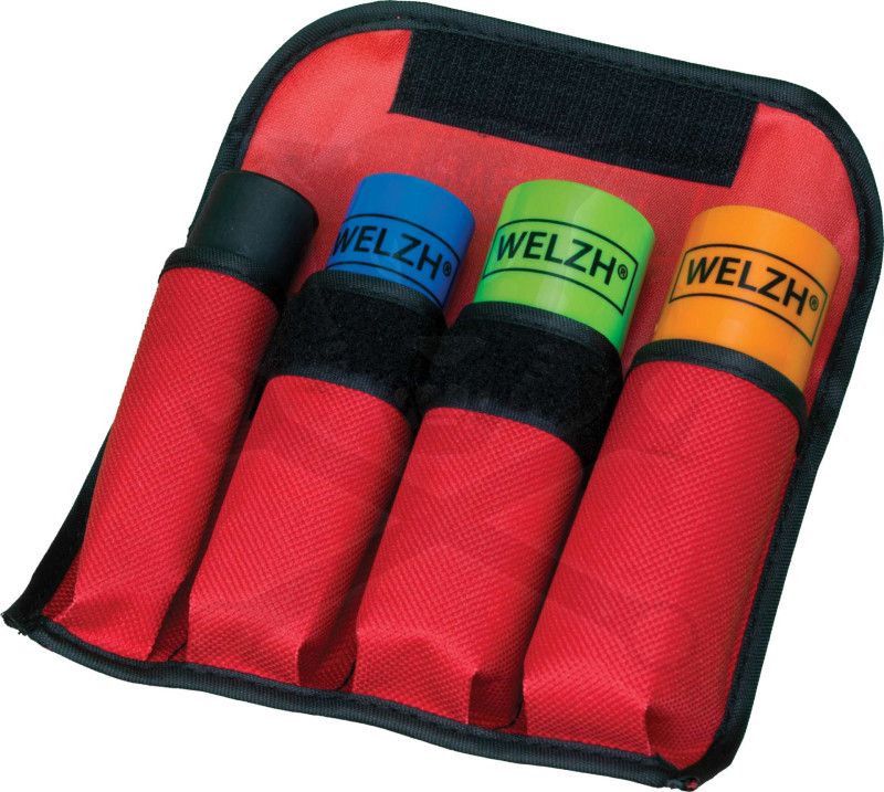 Légkulcsfej kétoldalú 6 l.n. készlet 4 db-os 17x23 mm - Welzh