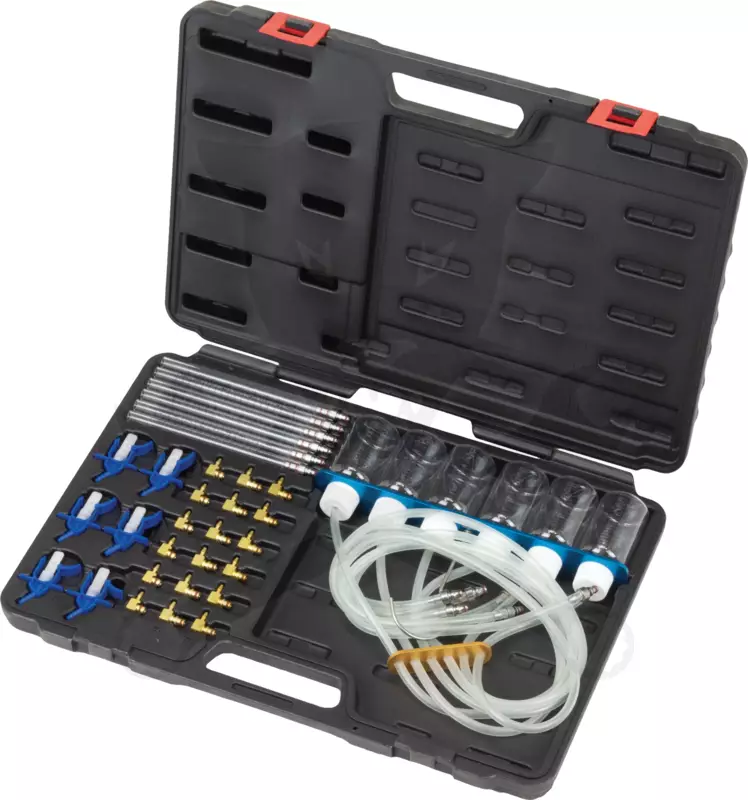 Átfolyásmérő - résolaj veszteség mérő készlet adapterekkel