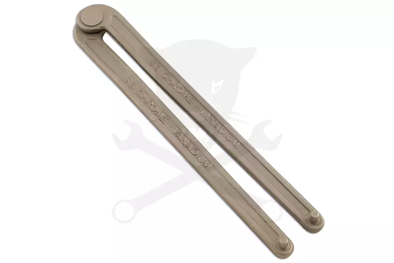 Körmöskulcs, oldalcsapos, állítható 12-115 mm - Laser