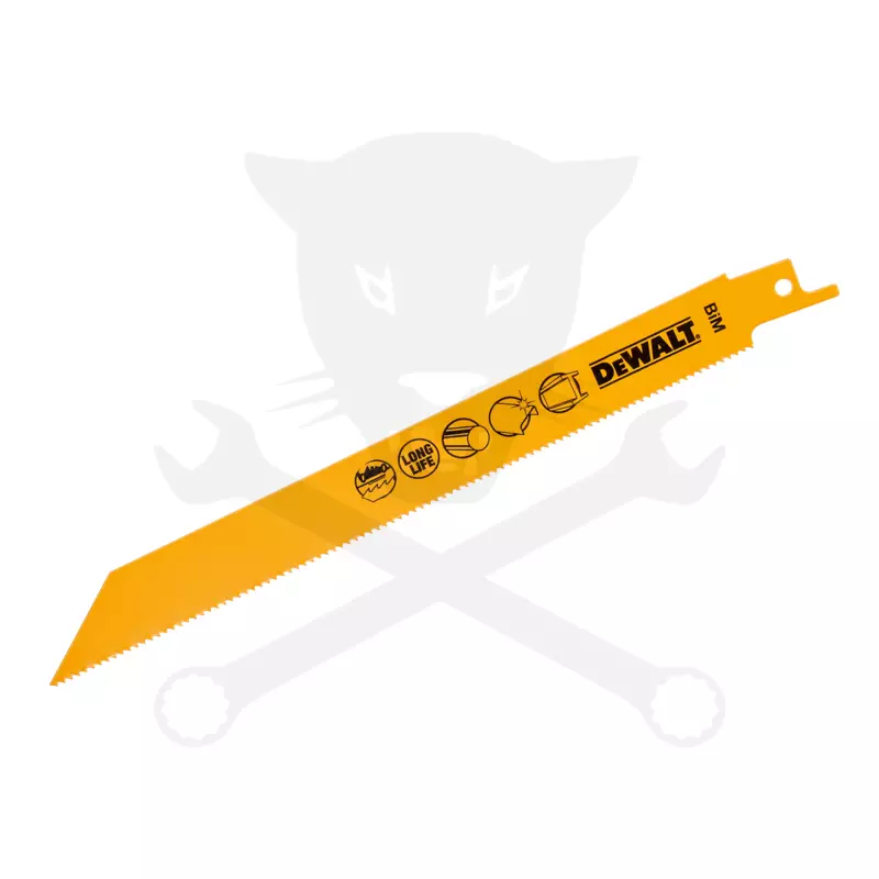Fűrészlap kardfűrészhez, fémre 203 mm 1.8 T - 1db - DeWalt