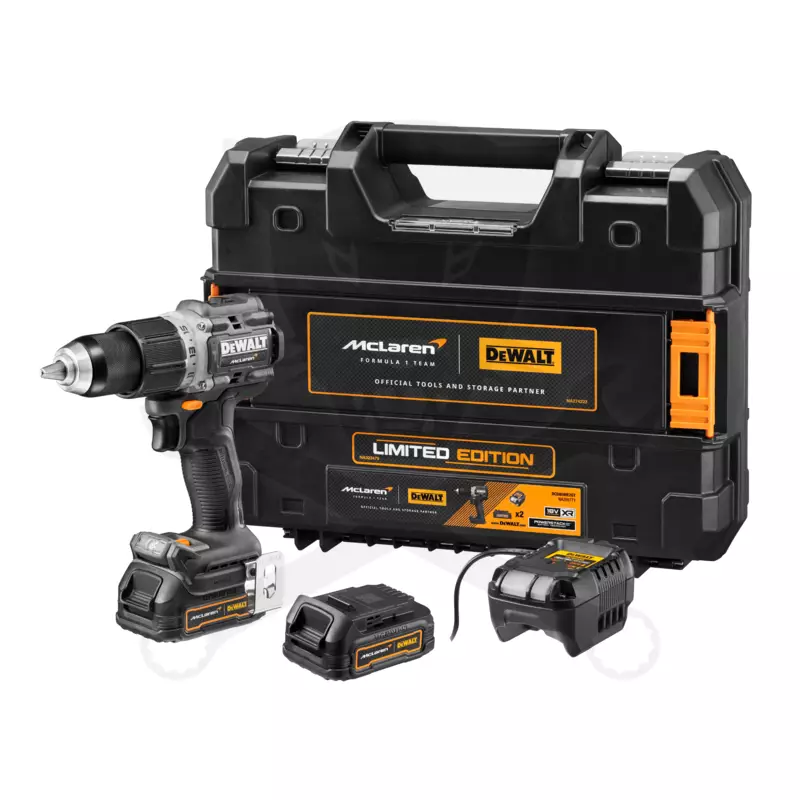 Ütvecsavarozó, akkus 18V   90 Nm 2db 1.7Ah McLaren - DeWalt