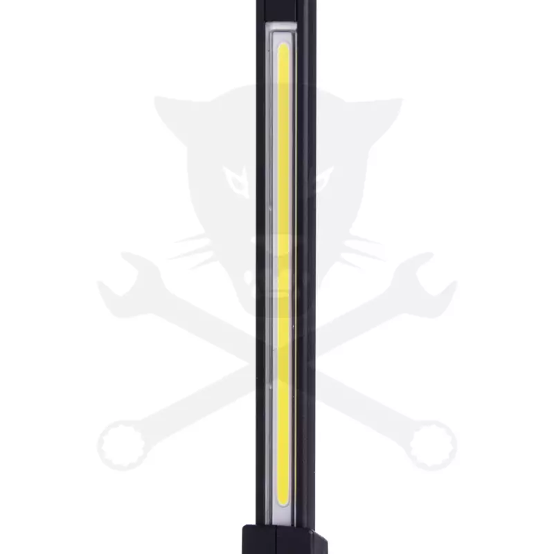 Szerelőlámpa LED COB ledes 7 mm vékony 3 funkciós akkus USB + mágnes